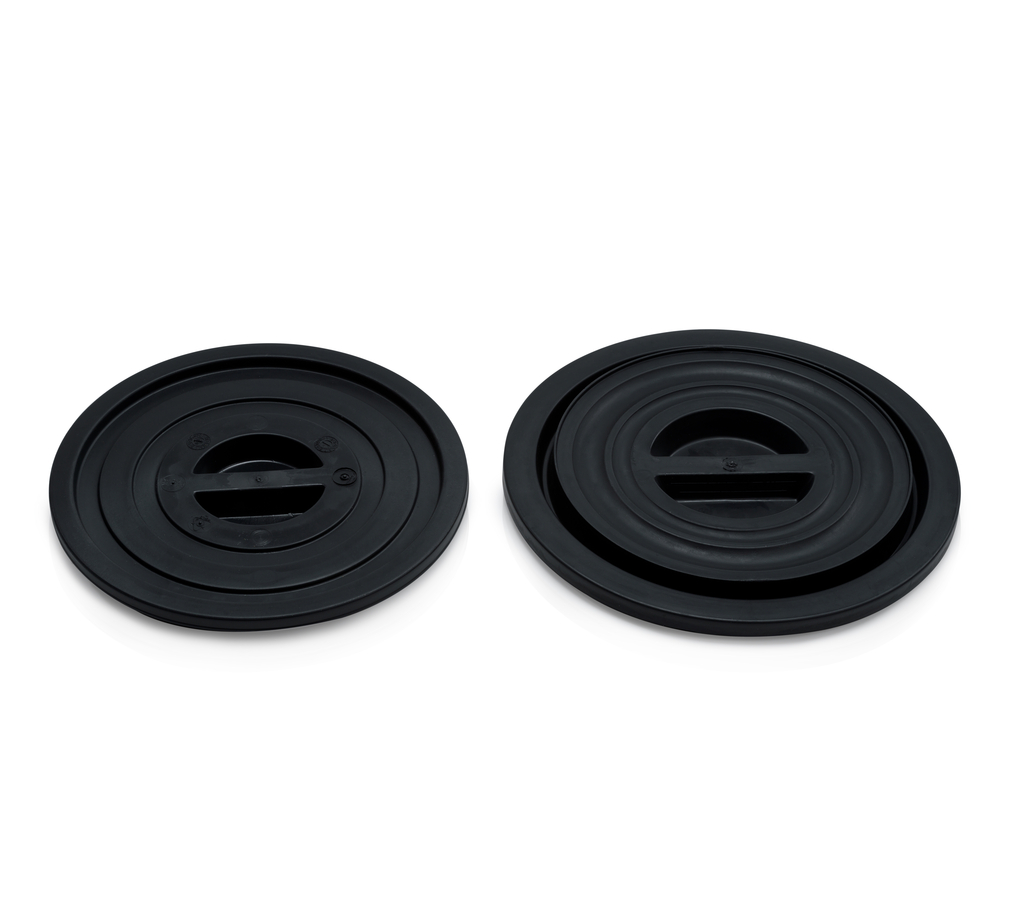 Deckel für 35 l und 50 l Behälter, schwarz reg.